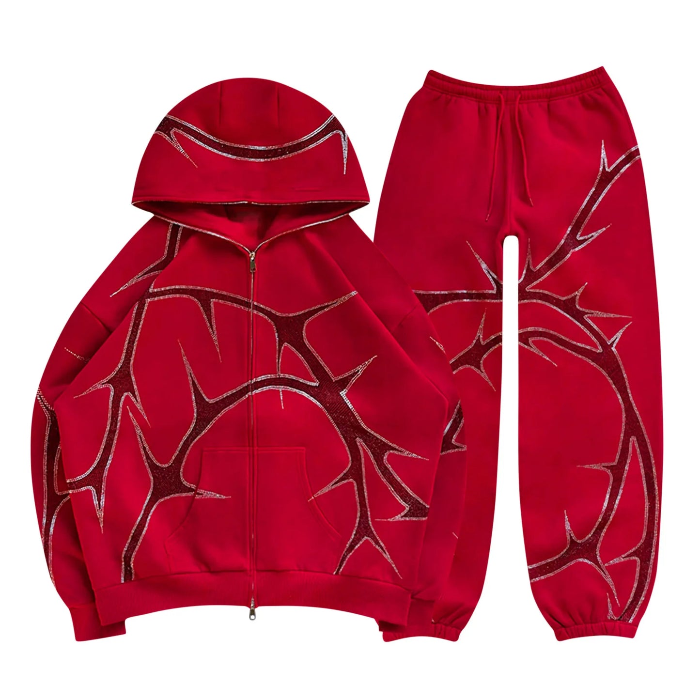 Thorn Flame Tracksuit – Unisex Streetwear Set