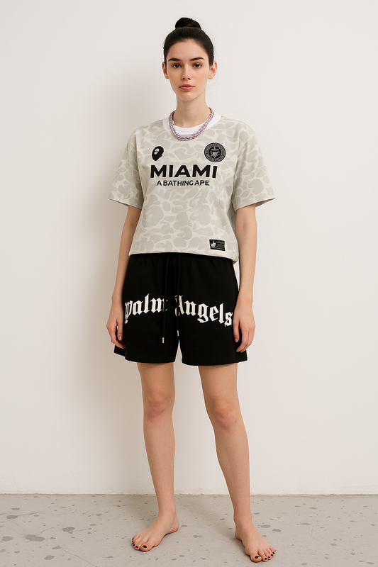 Miami x BAPE T-shirt Unisex fit.