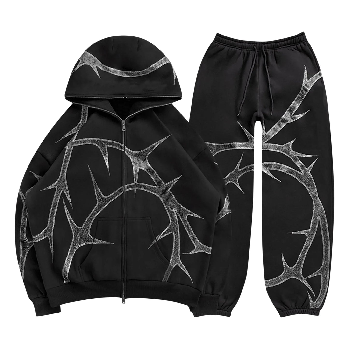 Thorn Flame Tracksuit – Unisex Streetwear Set