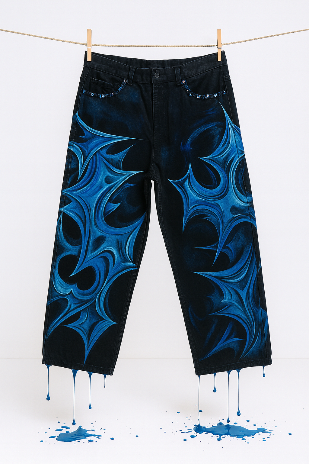 Blue Venom - Street Drip Jeans
