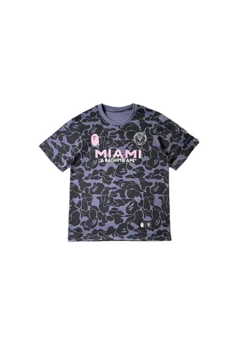 Miami x BAPE T-shirt Unisex fit.