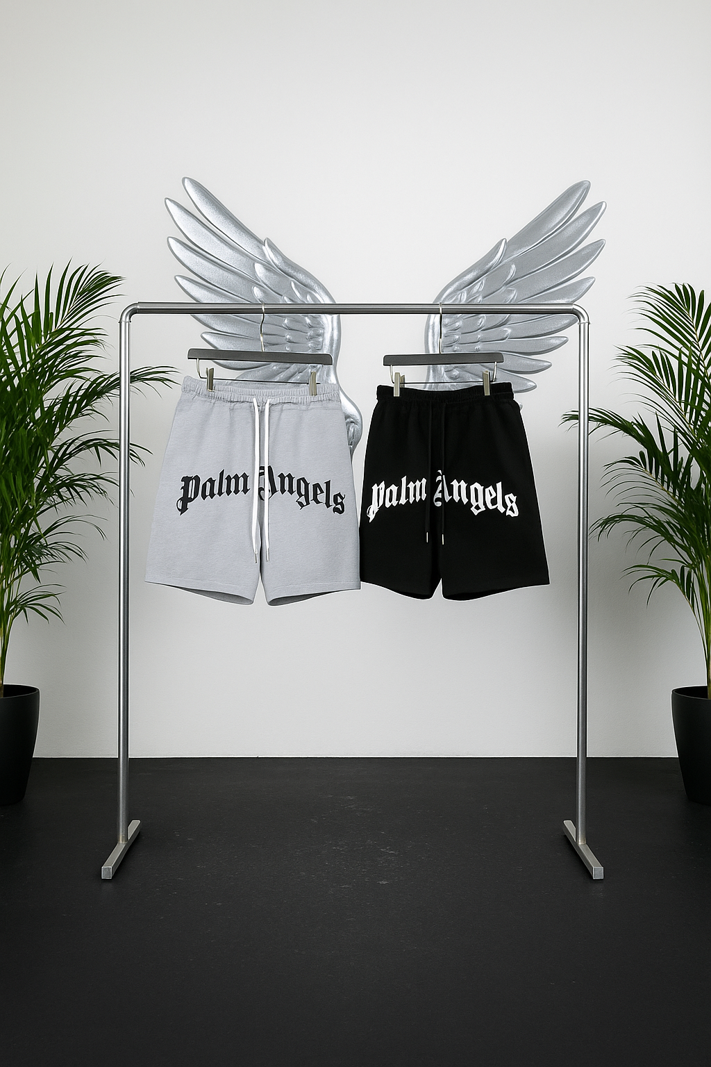 Palm Angles inspired shorts Unisex fit